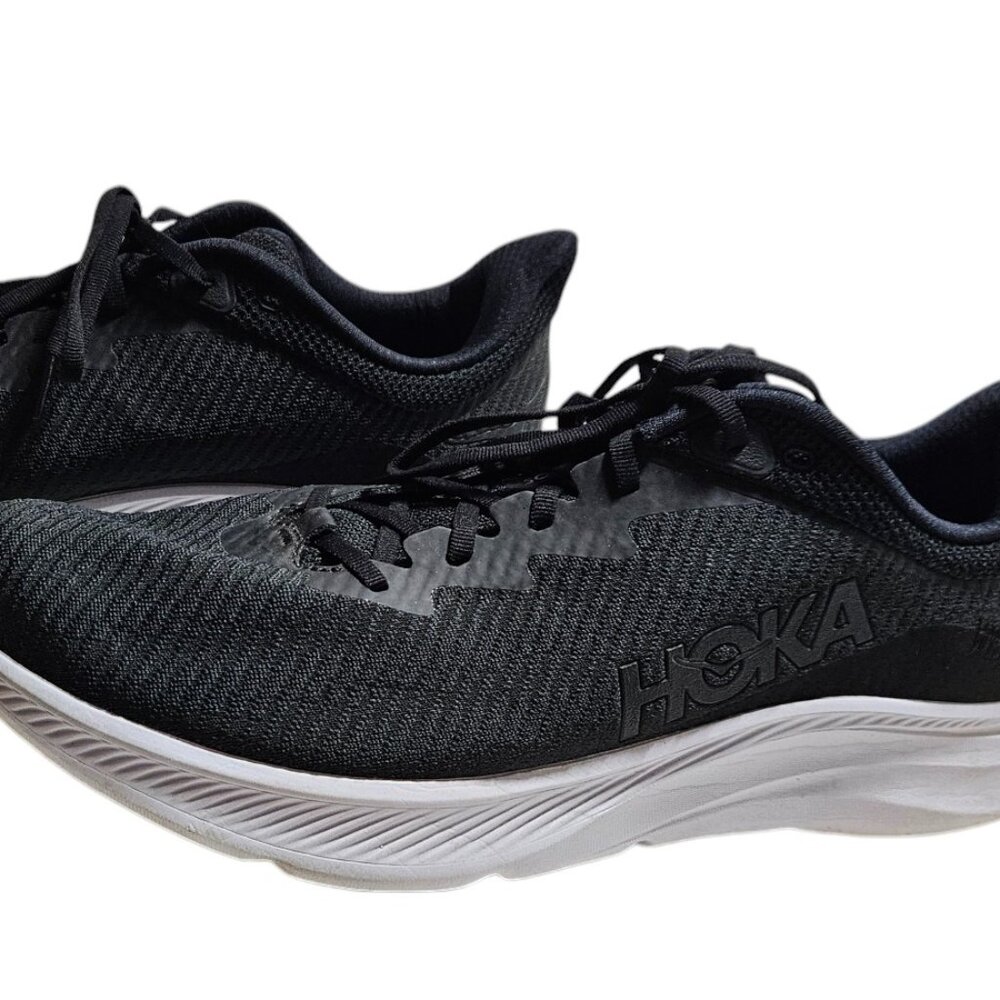 HOKA Solimar Running Shoe in Black /White, Size 14D